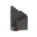 10.8 mm x 6.3 mm x 4.4 mm C8 ferrite block