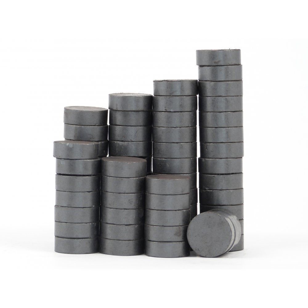 15 mm x 5 mm C8 ferrite disk budget range magnet