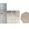 Guy's Magnets 10 mm x 10 mm x 1 mm N42 neodymium block