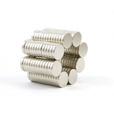 10 mm x 2 mm neodymium disk