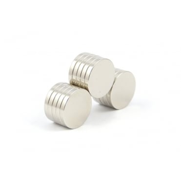 15 mm x 2 mm N52 neodymium disk