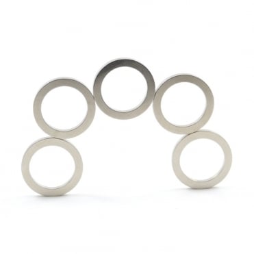 19 mm x 14 mm x 1 mm N52 neodymium ring