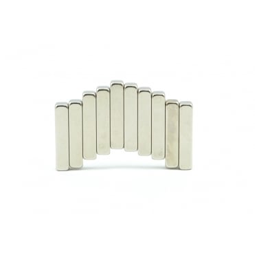 25 mm x 5 mm x 5 mm neodymium block