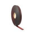 Guy's Magnets 25mm wide RED COATED flexible self adhesive magnetic strip 30 metre reel - B form