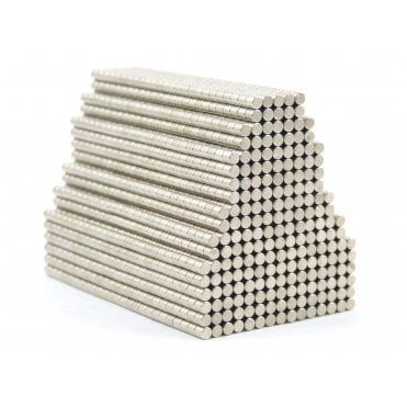 2mm x 2mm N52 high grade neodymium disk