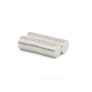 8 mm x 1 mm N52 neodymium disk