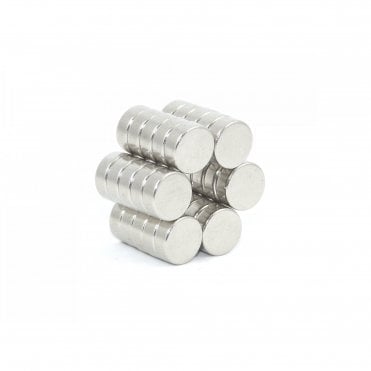 8 mm x 3 mm diametrically magnetised higher operating temperature neodymium disk