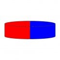 Guy's Magnets 8 mm x 3 mm diametrically magnetised higher operating temperature neodymium disk