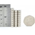 Guy's Magnets 8 mm x 5 mm N38 neodymium disk