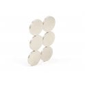 Guy's Magnets N52 13mm x 0.5mm very thin Neodymium disk magnets - craft scrapbooking DIY MRO - PACK OF 10
