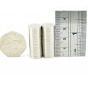 Guy's Magnets N52 13mm x 0.5mm very thin Neodymium disk magnets - craft scrapbooking DIY MRO - PACK OF 10