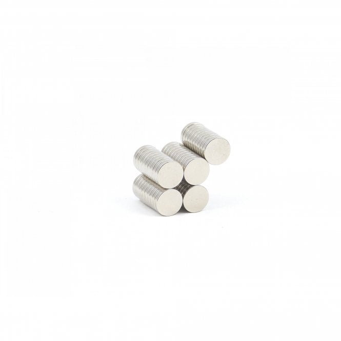 Guy's Magnets N55 5mm dia x 1mm thin Neodymium disk magnets - craft fridge DIY MRO - PACK OF 50