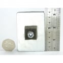 Guy's Magnets Vehicle Mag Pad 1 53mm x 79mm with M6 thread and nut - COMPLETE BOX OF 48